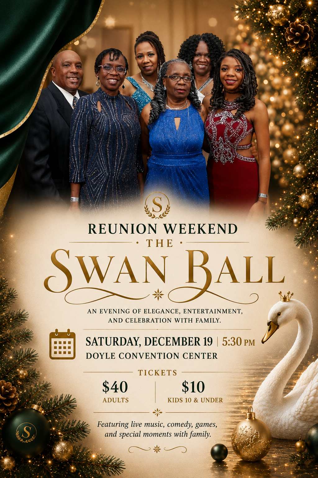 SATURDAY <BR>The Swan Ball